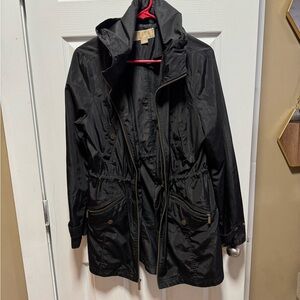 Michaels Black Jacket with Hood- Large